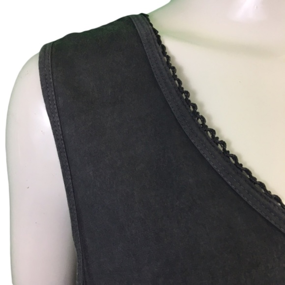 NWT Nostalgia Gray Fringe Dress - Picture 4 of 8